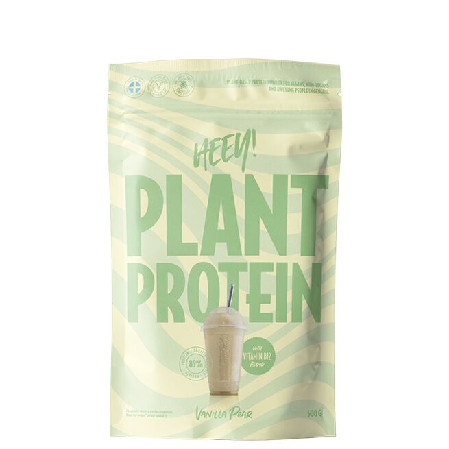 Heey! Veganskt Protein Päron Vanilj 500 g Vegansk Protein Pære Vanilje 500 g