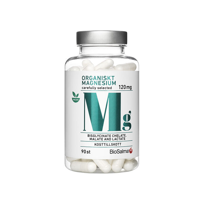Organisk Magnesium 120 mg 90 stk