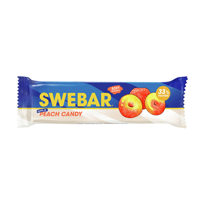 15 x Swebar Proteinbar 55 g Peach