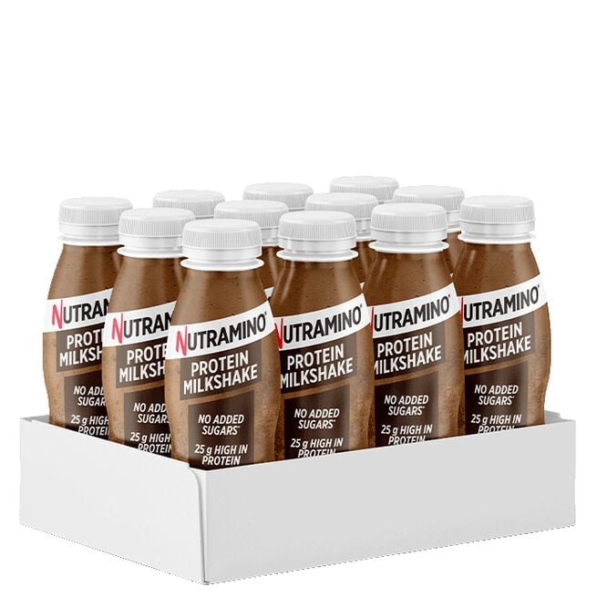 12 x Nutra Go Milkshake, 330 ml, Chocolate 12 x Nutra Go Protein Milkshake 330 ml Chocolate