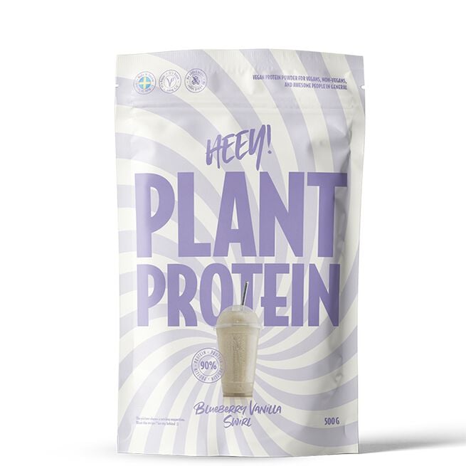 It's Heey Veganskt Protein Blueberry Vanilla Swirl 500 g Vegansk Protein Blåbær Vanilje 500 g