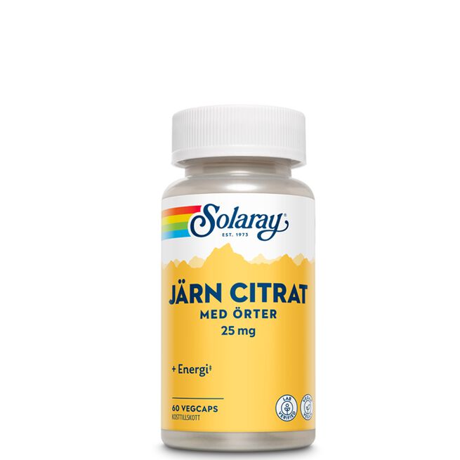 Järn Citrat 60 kapslar Jern Citrat 60 kapsler
