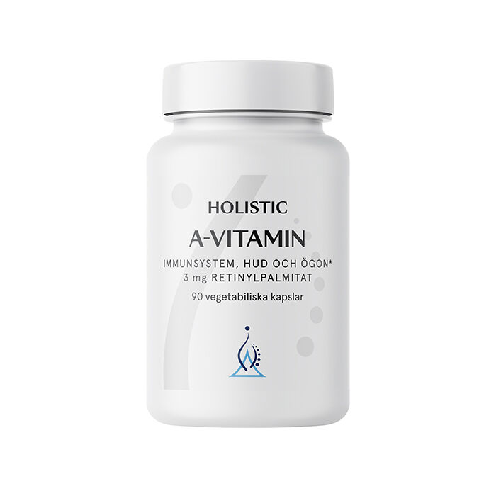 A-vitamin - 3 mg retinylpalmitat 90 kapsler