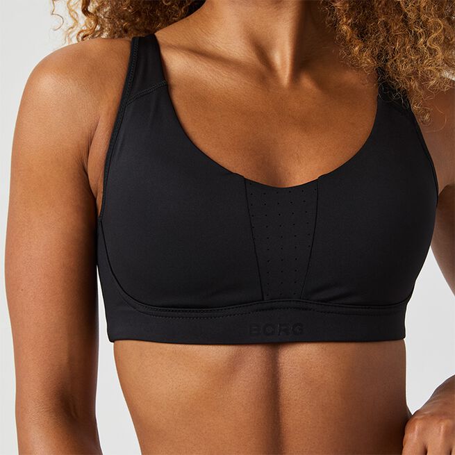 Borg Reform Sports Bra, Black Beauty, L  Reform Sports-BH Svart