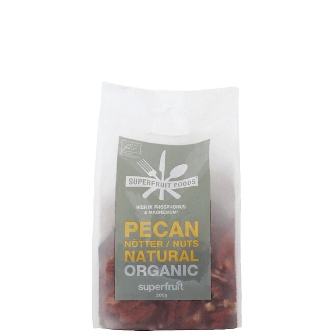 Pekannötter Naturella 200 g Pekannøtter Naturelle, 200g, EU ØKO