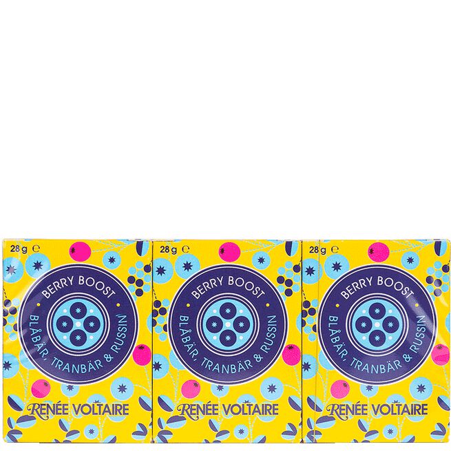 Berry Boost Blåbär Tranbär Och Russin 6x28 g Berry Boost Blåbær Tranebær Og Rosin 6x28 g Blåbär
