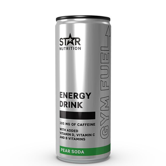 24 x Gym Fuel 330 ml Pear Soda  24 x Gym Fuel 330 ml Pear Soda