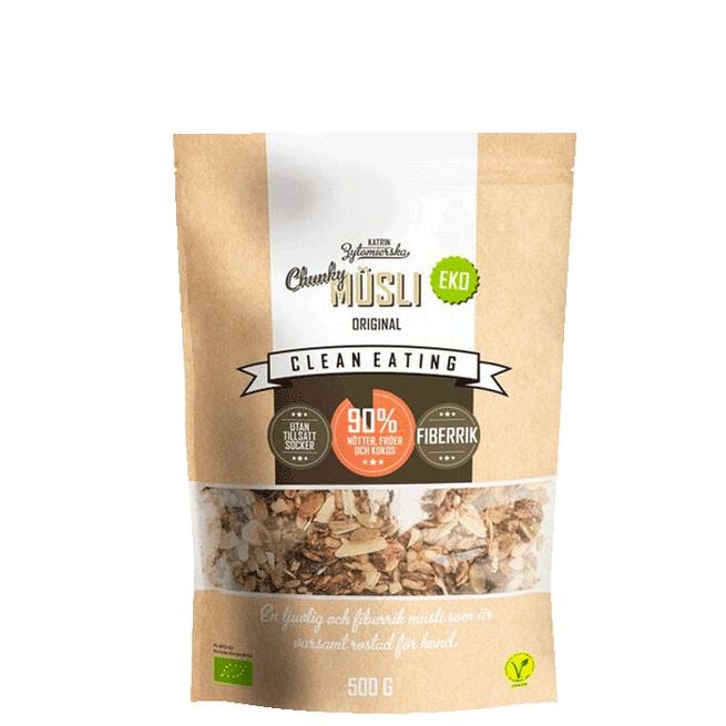 Müsli Chunky, 500 g Clean Eating Müsli Chunky 500 g