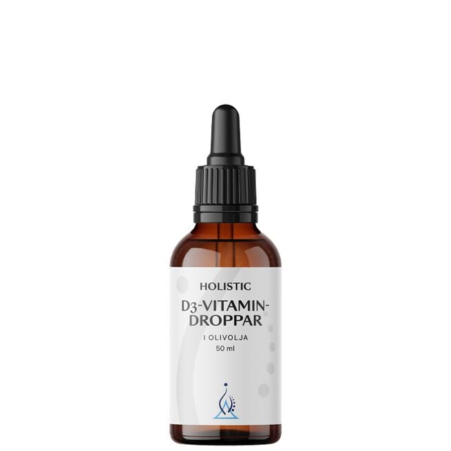 Holistic D3-vitamin droppar 50 ml