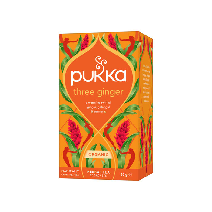 Urte-te Three Ginger &Oslash;KO 20 stk Three Ginger