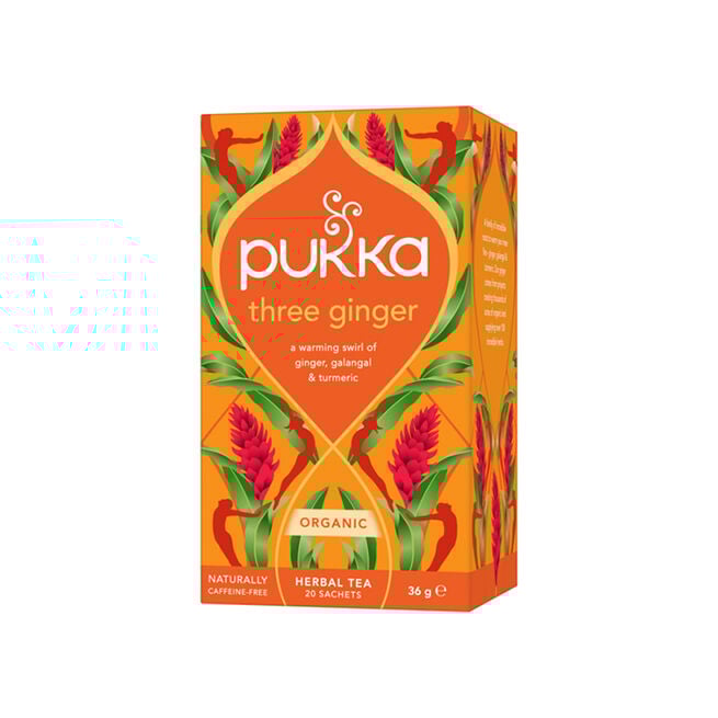 Pukka Örtte Three Ginger EKO 20 st Urte-te ØKO 20 stk Three Ginger