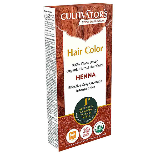 Plante-basert hårfarge henna 100 g Plante-basert hårfarge 100 g