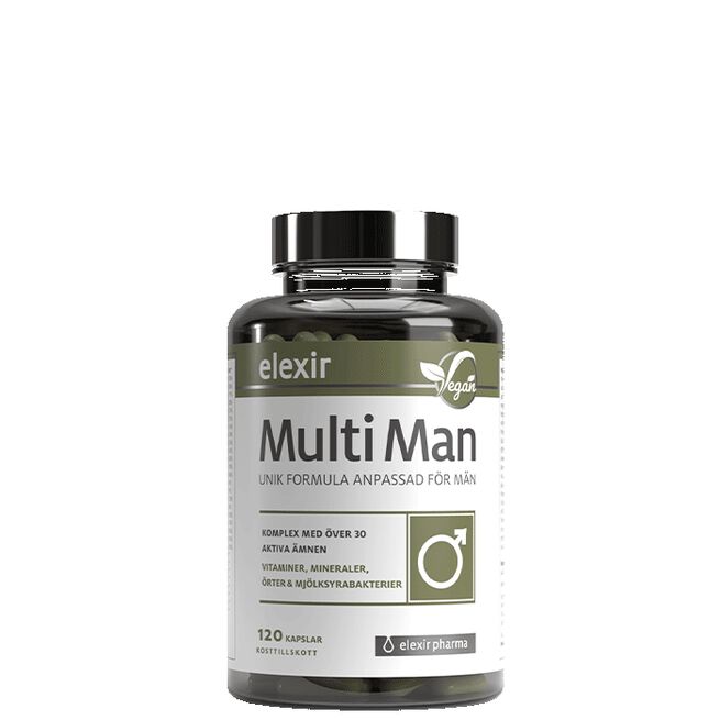 Multivitamin Man 120 kapslar Multivitamin Man 120 kapsler