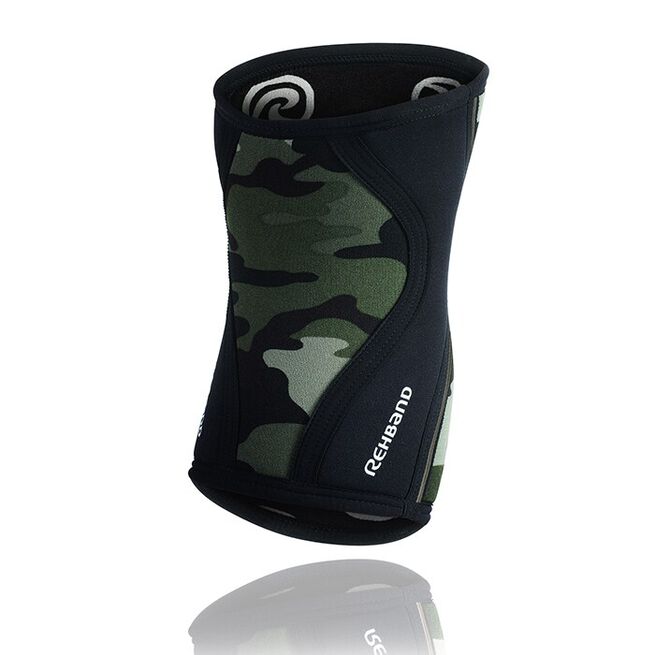 RX Knee Sleeve, 5mm, Camo/Black, XS  RX Knee Sleeve, 5mm, Camo/Black