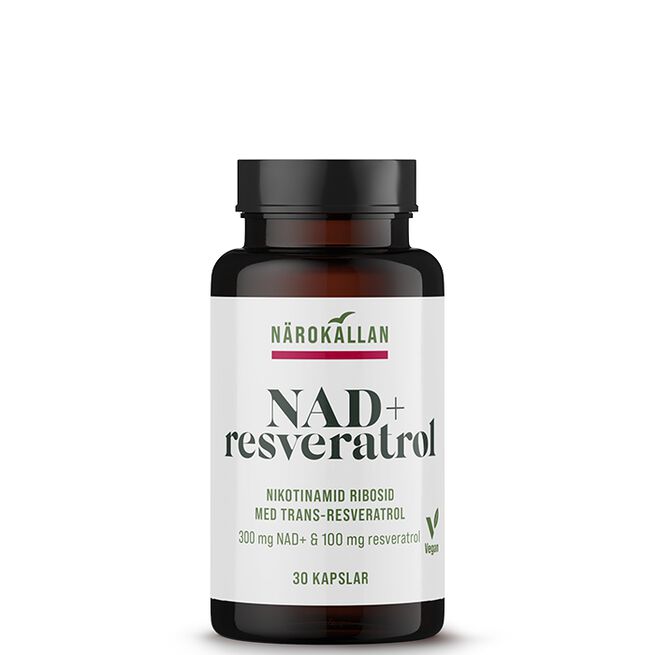 	Närokällan NAD+ Resveratrol 30 kapslar