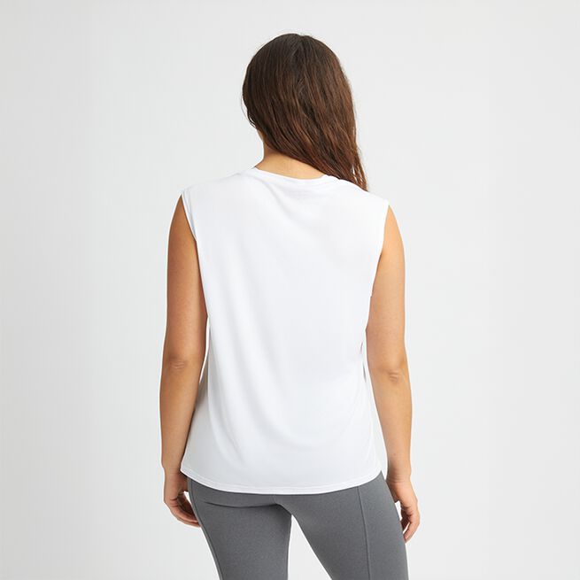 Team Logo Singlet, White, L  Team Logo Singlet Hvit