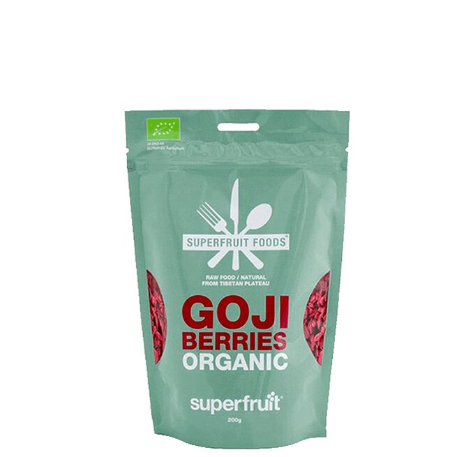 Gojibär Superfruit Foods Organic Goji Berries, 200g