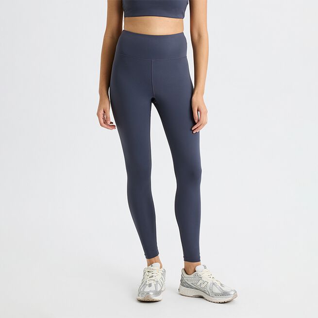 Legacy High Waist Tights, Dark Grey Plum, XL Legacy High Waist Tights Grå