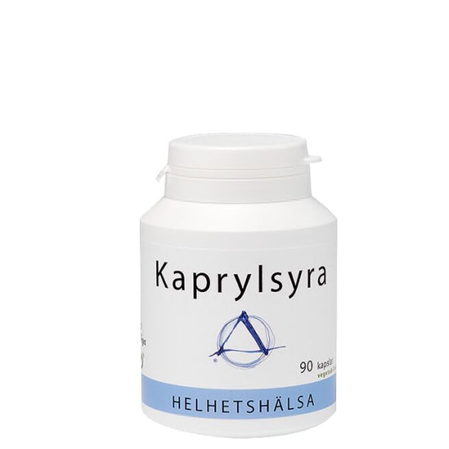 Kaprylsyra Helhetshälsa Kaprylsyre 90 kapsler