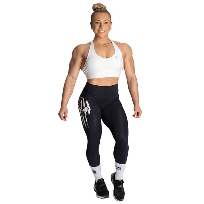 Better Bodies Core Sports Bra, White Core Sports Bra, White