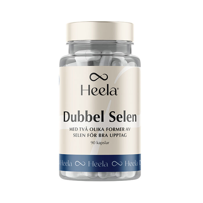 Dubbel Selen 90 kapsler
