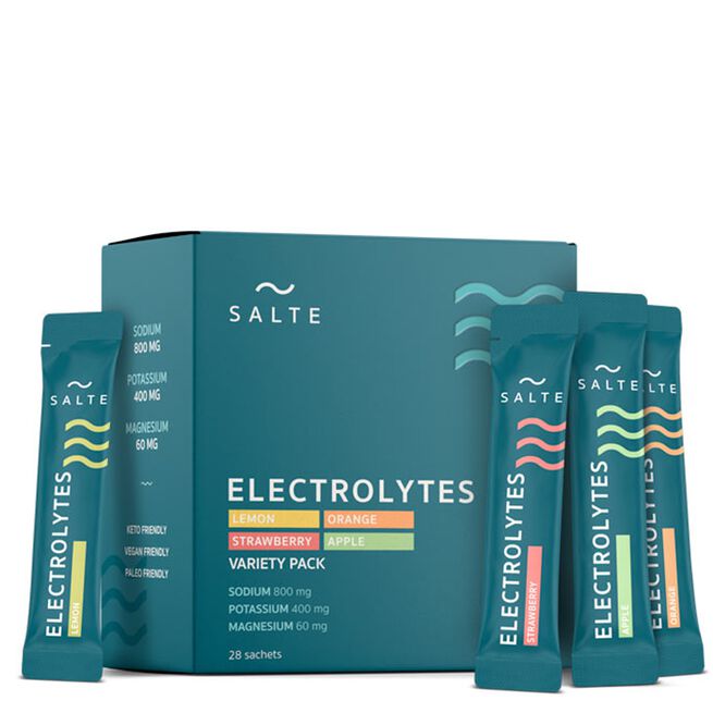 Salte Elektrolytter Variasjon 28-pakning Salte Elektrolytter Variasjon 28-pakning