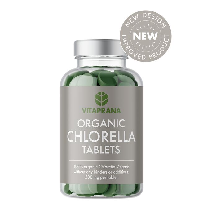 Organic Chlorella, 250 tabs 