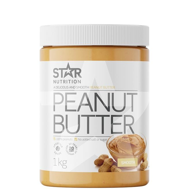 Peanøttsmør Smooth, 1 kg Peanøttsmør 1 kg Smooth