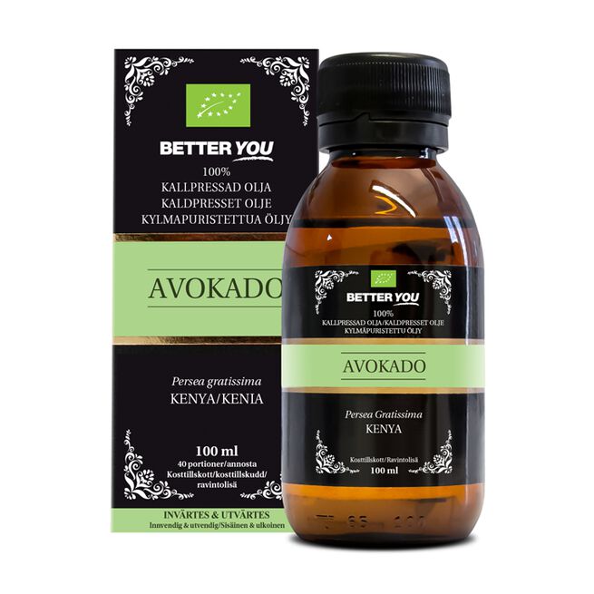 Better You Avokadoolja Kallpressad 100 ml Avokadoolje Kaldpresset 100 ml