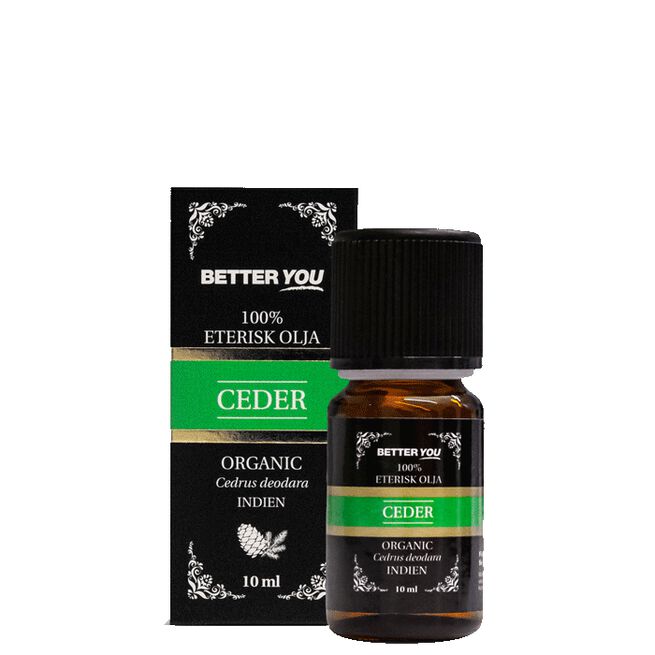 Cederolja EKO Eterisk, 10 ml Better You Cederolje ECO Essential, 10 ml