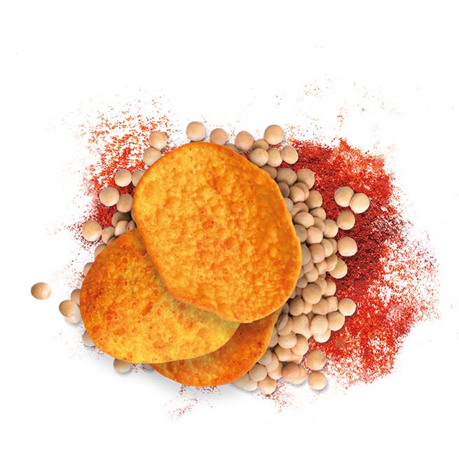Ekologiska Linschips 75 g Paprika  Økologiske Linsechips 75 g Paprika