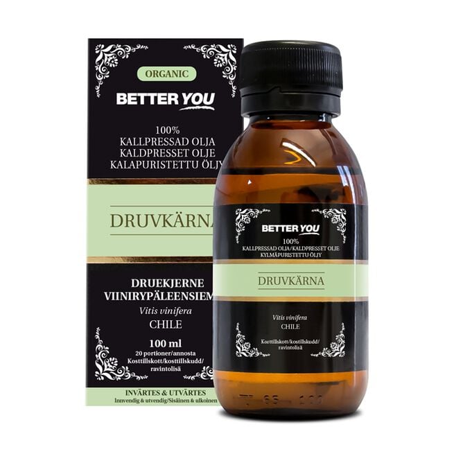 Better You Druvkärnolja Kallpressad 100 ml Druekjerneolje Kaldpresset 100 ml