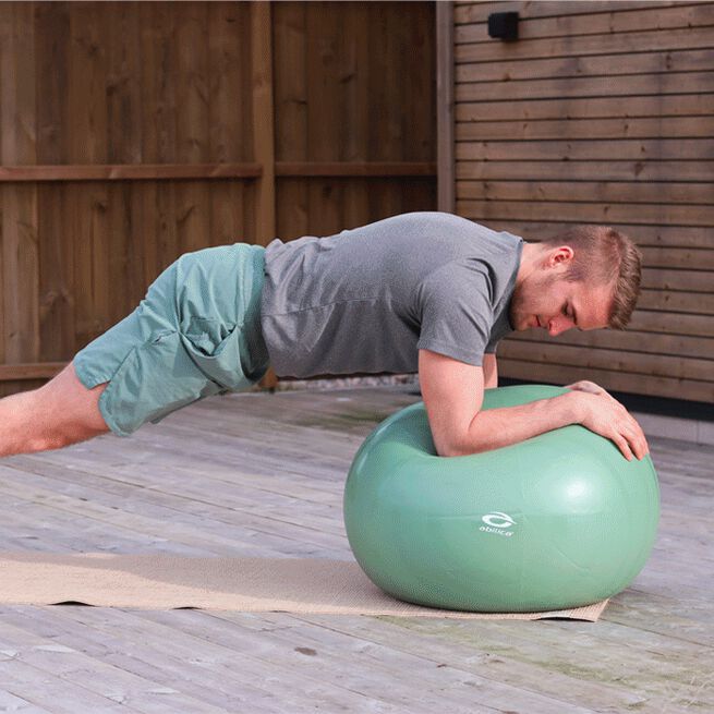 Abilica Fitnessboll, 65 cm, Green  Pilates Ball 65 cm Grønn