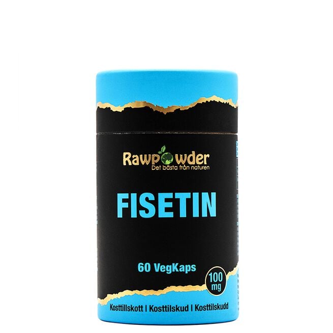 Rawpowder Fisetin 100 mg 60 kapslar Fisetin 100 mg 60 kapsler