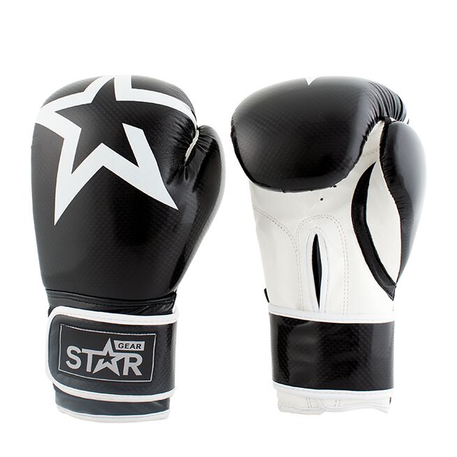 Star Gear Boxing Glove, Black, 14 oz Star Gear Boksehansker, Svart