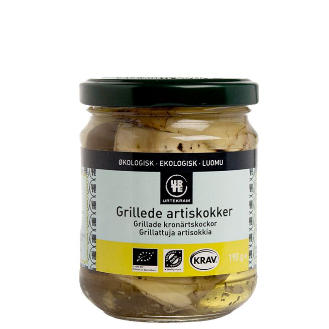Grillade kronärtskockor Urtekram Grillet Artisjokker 190 g