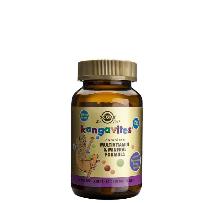 Kangavites Bouncing Berry 60 tuggtabletter Kangavites Multivitamin 60 tyggetabletter Bouncing Berry