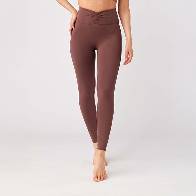 Ultimate Ruched Tights, Intense Rust, XS Ultimate Treningstights Rød