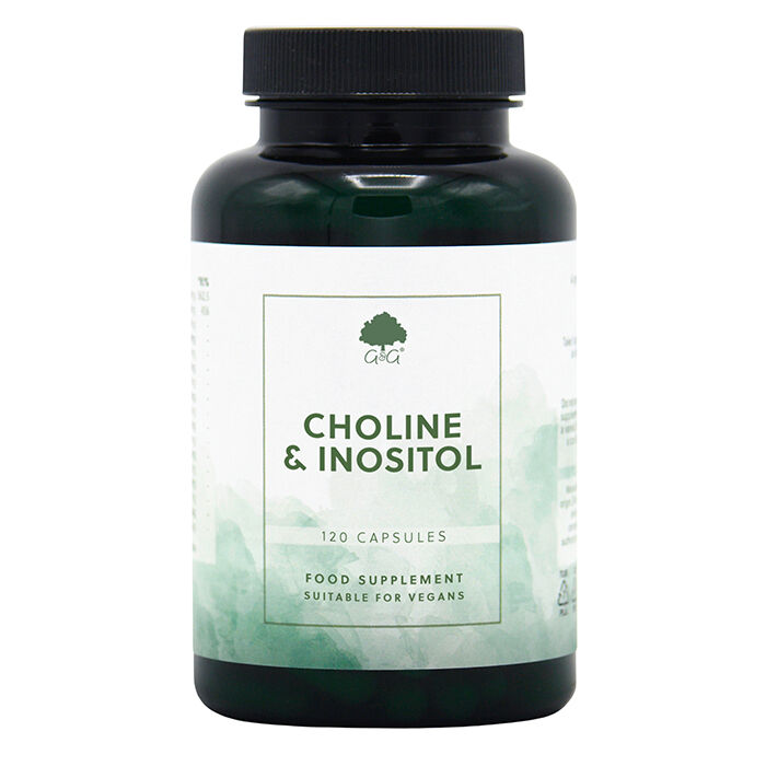 Kolin 250mg & Inositol 250mg 120 kapsler