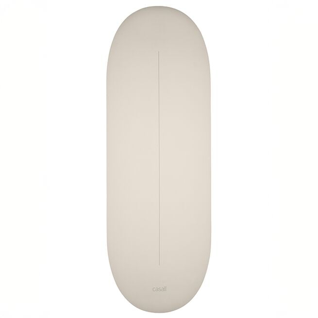 Yoga Mat Grip & Cushion III Oval Mat 5mm Matte White Grip & Cushion III Yogamatte 5 mm Hvit