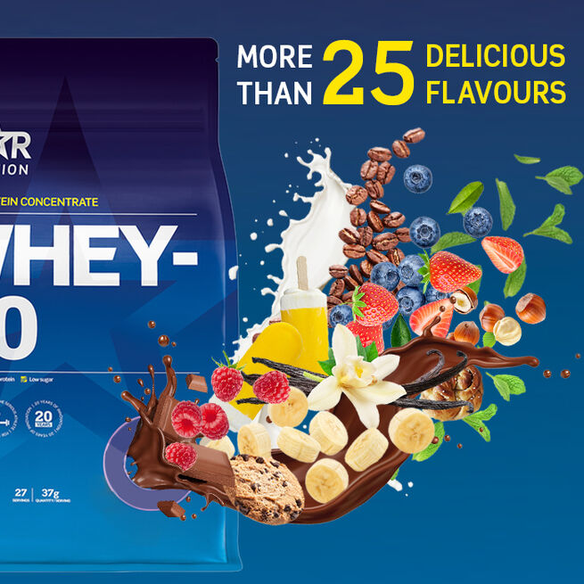 Whey-80, 4kg, Double Rich Chocolate  Whey-80 Myseprotein 4 kg Double Rich Chocolate