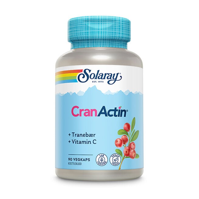 CranActin 90 kapslar CranActin Tranebærekstrakt 90 kapsler