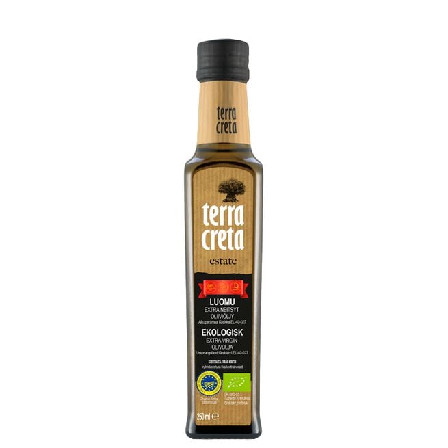Ekologisk Extra Virgin Olivolja 250 ml Økologisk Extra Virgin Olivenolje 250 ml