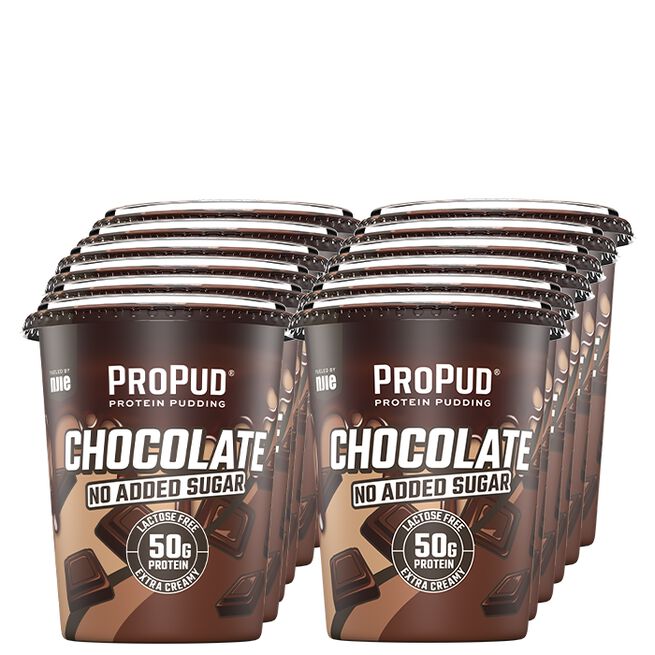 12 x ProPud, 500 g, Chocolate 12 x ProPud Proteinpudding 500 g Chocolate