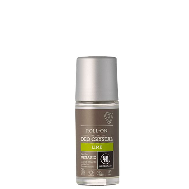 Roll-on Deo Crystal lime Urtekram Deodorant Roll-On Crystal Lime, 50 ml