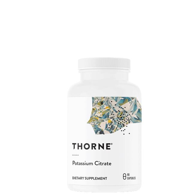 Potassium Citrate (99 mg), 90 kapslar Thorne Potassium Citrate Kalium 99 mg 90 Kapsler