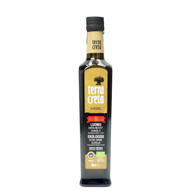 Ekologisk Extra Virgin Olivolja 500 ml Økologisk Extra Virgin Olivenolje 500 ml