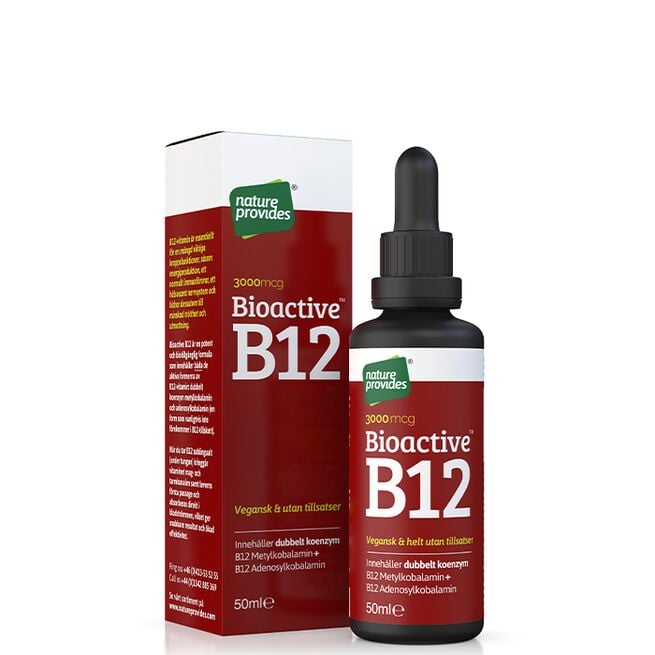 Bioactive Flytande B12 50 ml Bioaktiv Flytende B12 50 ml