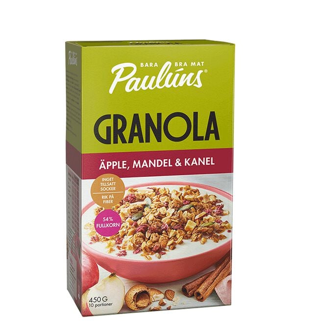 Granola Äpple Mandel Kanel 450 g Granola Eple Mandel Kanel 450 g
