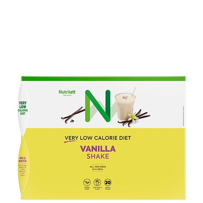 Måltidsersättning Vanilj 20 pack Måltidserstatning Shake 20-pakning Vanilje Vanilj